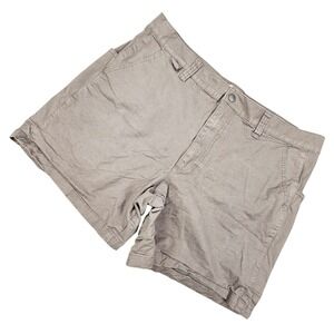 Madewell Mens Every-Wear Short 34 Brown 6" Inseam Mesh Pockets Cotton ND768 SP22